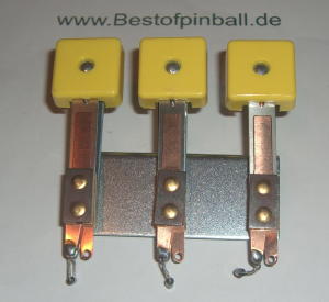 3er Targetbank & Switch Assembly yellow (Champions Pub - Bally)